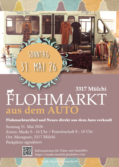 Flohmarkt und Neues aus dem Auto