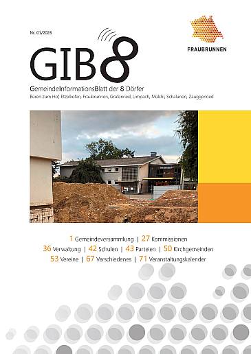 Gemeindezeitung Mai 2025