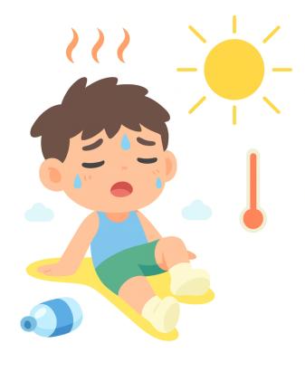 Gesundheit und Hitze